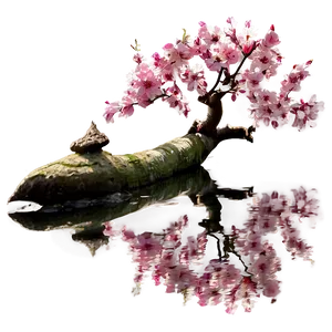 Cherry Blossom Reflection Png Ktv PNG image