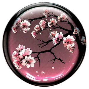 Cherry Blossom Soap Bubbles Png Tbe PNG image