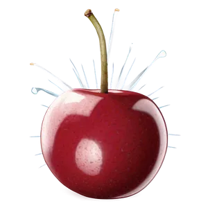 Cherry Bomb In Mid-explosion Png 06282024 PNG image