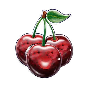 Cherry Bomb Tattoo Style Png 90 PNG image