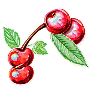 Cherry Tree Sketch PNG 06212024