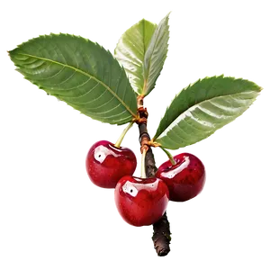 Cherry Tree With Fruit PNG Igh90 PNG