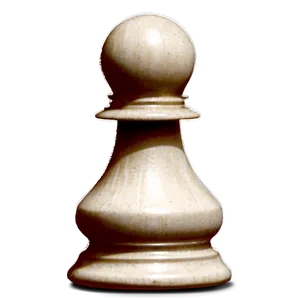 Chess Pawn Close-up PNG Uam