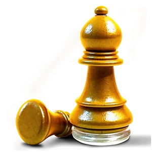 Chess Pawn Front View PNG 06132024