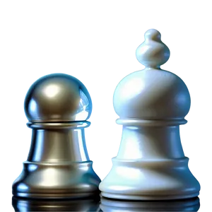Chess Pawn With Reflection PNG Yuy60 PNG
