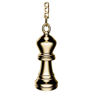 Chess Piece Pendant PNG Mjf64