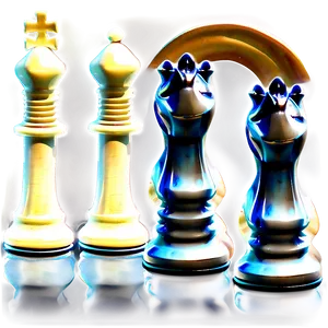 Chess Pieces Set For Gift PNG Ufi5
