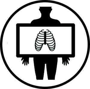 Chest Xray Illustration PNG image