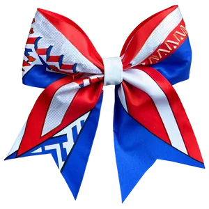 Chevron Cheer Bow PNG Wxi