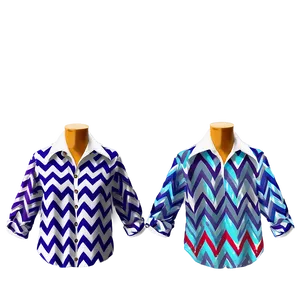 Chevron Collar Shirt Png 77 PNG image