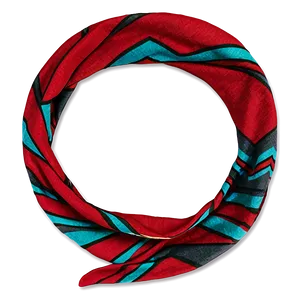 Chevron Red Scarf Png Rmp21 PNG image