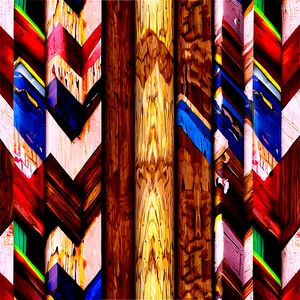 Chevron Wood Pattern PNG 10