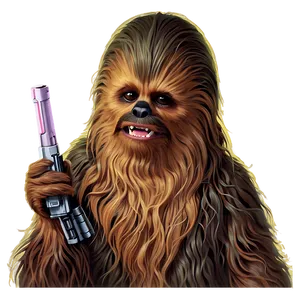 Chewbacacca Wookiee Cry PNG Oae PNG