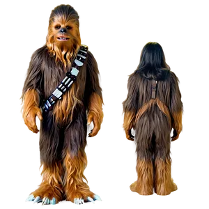 Chewbacca Costume Design PNG 42