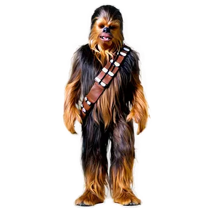 Chewbacca Costume Design PNG Flq82