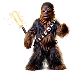 Chewbacca Full Body Shot Png 06202024 PNG image