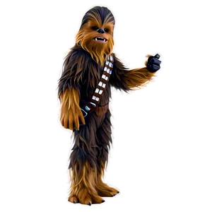 Chewbacca Hand-drawn PNG Evj