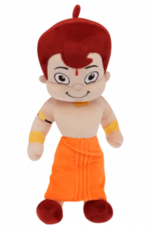 Chhota Bheem Plush Toy PNG image