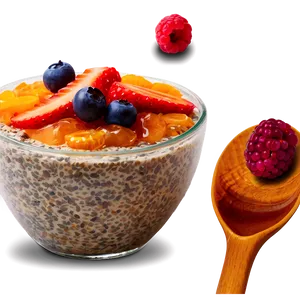 Chia Pudding Breakfast PNG 60
