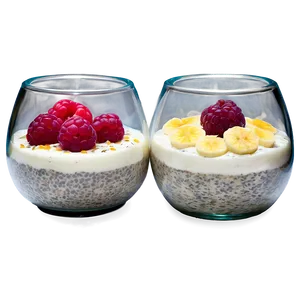 Chia Pudding Breakfast PNG 7