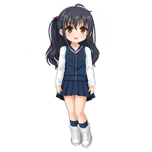 Chibi Anime Drawing Png 60 PNG image