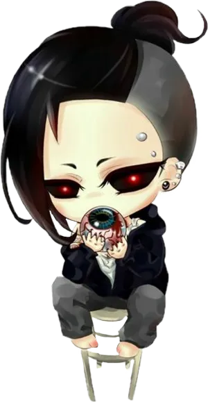 Chibi Cyberpunk Character