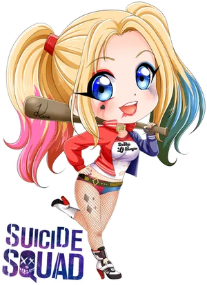 Chibi Harley Quinn Suicide Squad