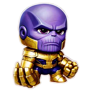 Chibi Style Thanos Png 21 PNG image