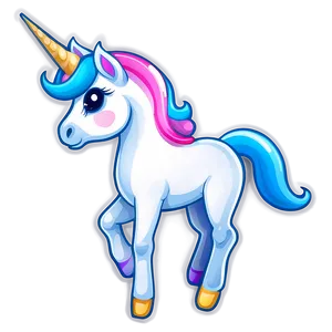 Chibi Unicorn Clipart PNG Aco98 PNG