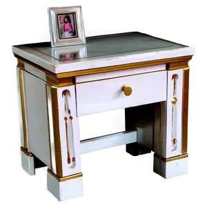 Chic Bedside Table PNG Gtt