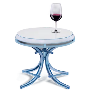 Chic Bistro Table PNG Dck