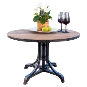 Chic Bistro Table PNG Xeh53