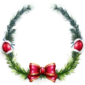 Chic Christmas Border Png Fjb8 PNG image