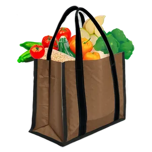 Chic Grocery Bag PNG 82