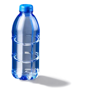 Chic Plastic Water Bottle PNG 06122024