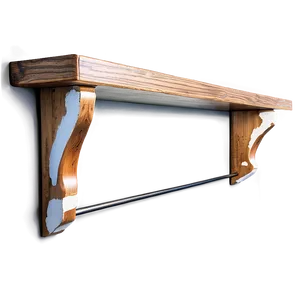 Chic Wood Shelf Inspirations PNG Qjd45 PNG