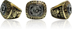 Chicago Bears Super Bowl Championship Ring PNG