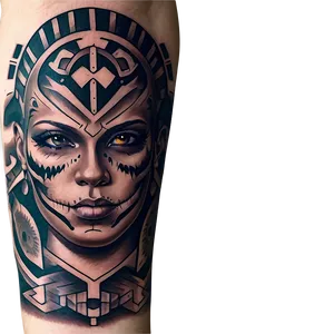 Chicano Sleeve Tattoo PNG Gbu PNG