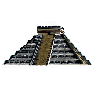 Chichen Itza Kukulkan Pyramid PNG 06252024 PNG