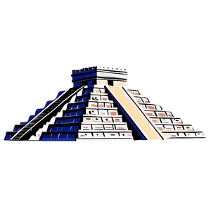 Chichen Itza Kukulkan Pyramid PNG Mfl