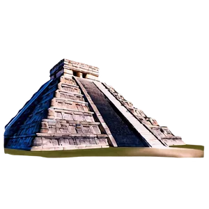 Chichen Itza Landscape View PNG Nhk