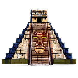 Chichen Itza Mayan Calendar PNG 06252024