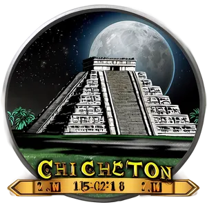 Chichen Itza Mayan Calendar PNG 32
