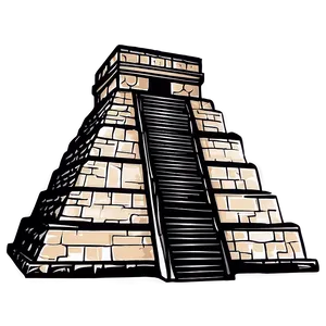 Chichen Itza Night Illumination PNG 58 PNG