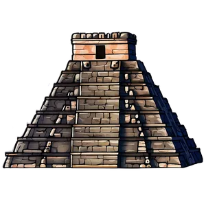 Chichen Itza Serpent Shadow PNG 39