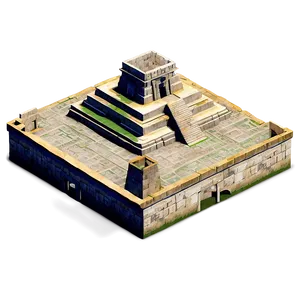 Chichen Itza Serpent Shadow Png Qjl71 PNG image