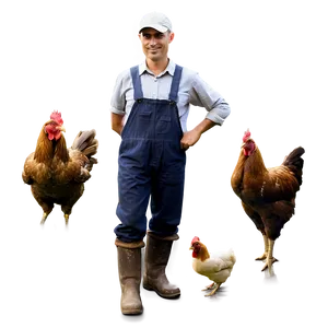 Chicken Farmer Png 05042024 PNG image