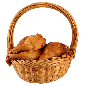 Chicken In Basket Png 44 PNG image