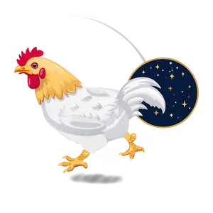 Chicken In Space Png Ymp PNG image