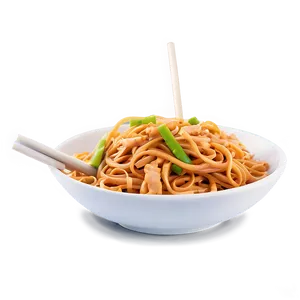 Chicken Lo Mein Noodles PNG Gpm